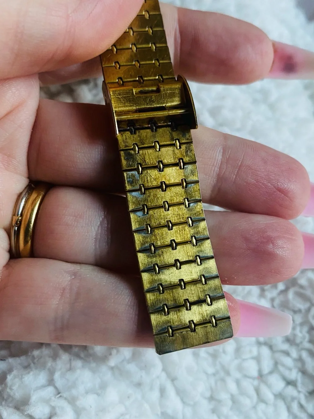 Vintage Elgin FC206012 Men’s Quartz Watch 70’s 80’s Gold Toned